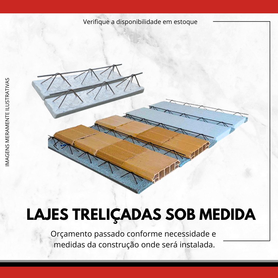 Lajes Treliçadas e Lajes Pré-Moldadas de Concreto