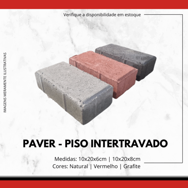 Paver de Concreto (Piso Intertravado)